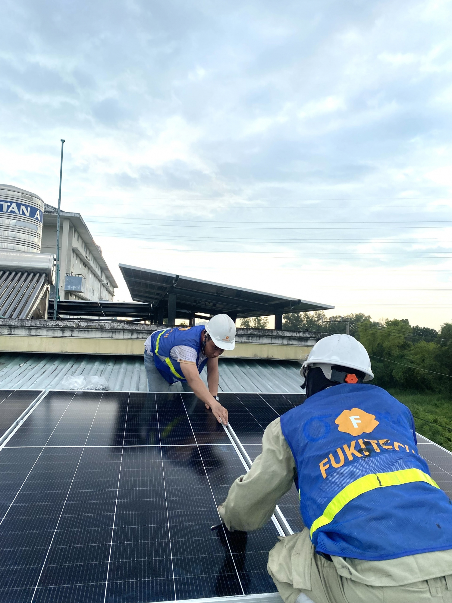 BÌNH DƯƠNG - BÀN GIAO DỰ ÁN 20kWp - ANH TÚ